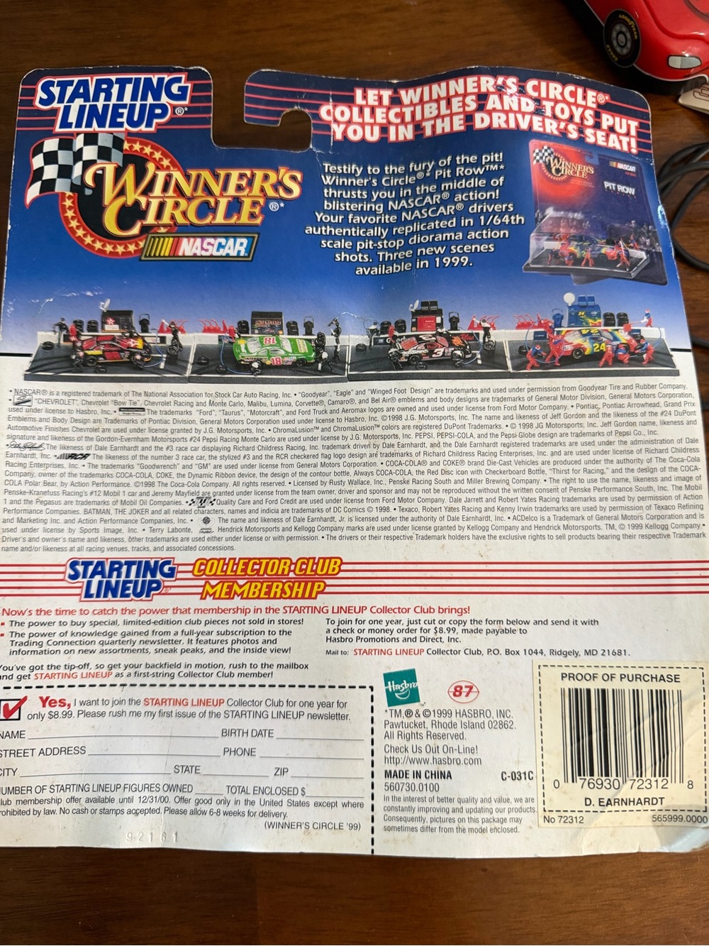 Dale Earnhardt NASCAR 5 Piece Collection - Picture 3 of 11